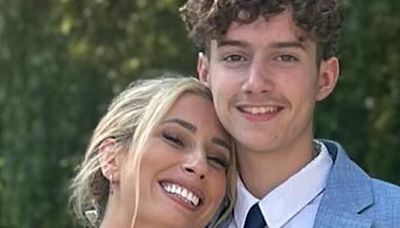 Stacey Solomon praises firstborn Zachary on his Year 11 prom day