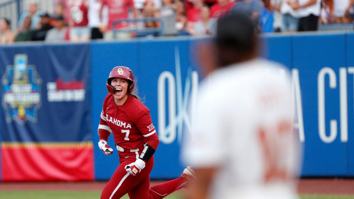 Texas Longhorns Softball's WCWS Hopes End At Hands of Rival Oklahoma Sooners