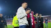 Homenaje a Lionel Scaloni en el Marcelo Bielsa: fue a ver el partido de Newell´s