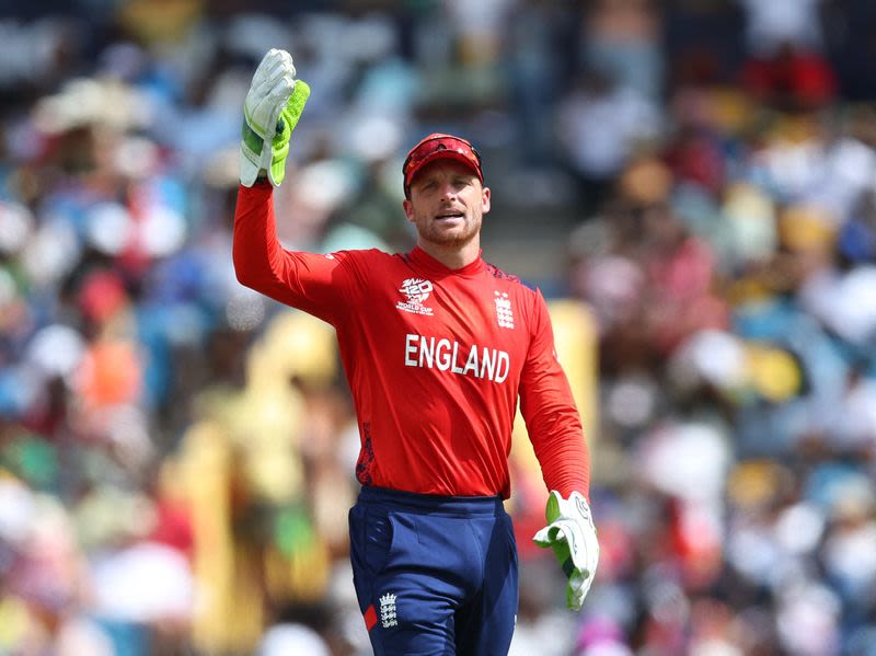 Cricket-Buttler defends toss decision after England's title defence evaporates