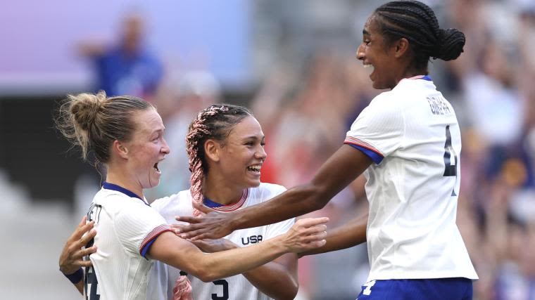 USWNT vs. Australia score, result, highlights as Rodman, Albert send USA women's soccer to Olympic quarterfinals | Sporting News Australia