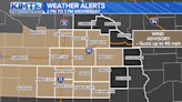 Wind advisory and scattered storms Wednesday afternoon