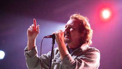 Pearl Jam’s Eddie Vedder Has Total Meltdown During Concert Over Harrison Butker’s Speech