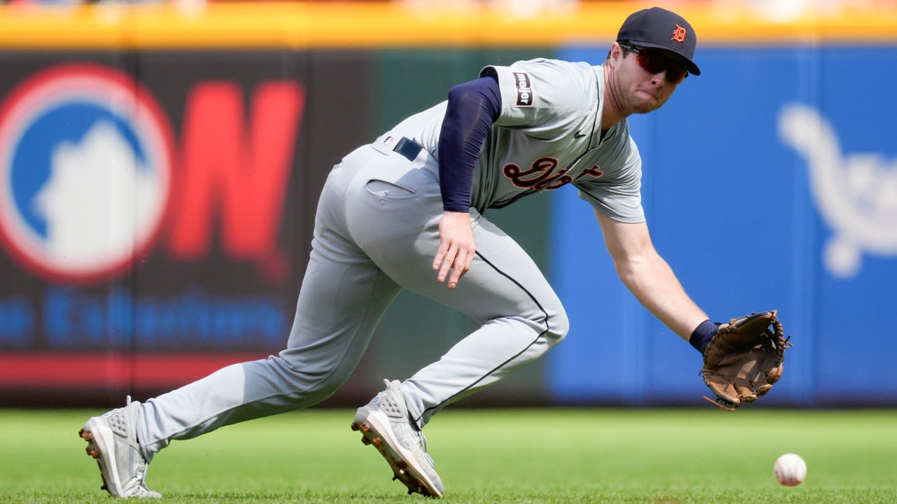 Wenceel Pérez slams a two-run homer in the eighth and Tigers rally to beat the Reds