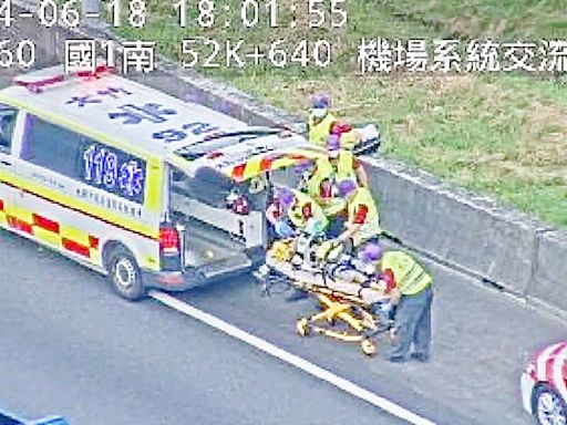 快訊／國1五楊高架驚傳墜橋 30歲男「30m高掉落地面」身亡