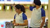 Paris Olympics: Manu Bhaker and Sarabjot Singh give hope of another medal after qualifying in 10 m air pistol final - The Economic Times