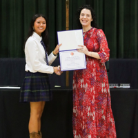 U.S. Rep. Moran honors East Texas students with Texas First Congressional Service Award