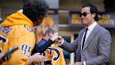 Nashville Predators' Kiefer Sherwood goes from Paul Kariya handshake to Gordie Howe hat trick