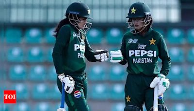 Pakistan register convincing 10-wicket win over UAE in women's Asia Cup | Cricket News - Times of India