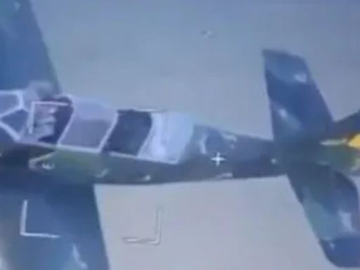 Ukraine pilots shooting down Vlad's drones with WW2 Spitfire-style planes