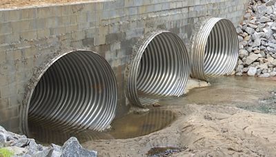 Drainage project finishes along Ashford Road to help combat flooding