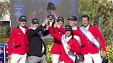 Sira Martínez y Ferrán Torres no se pierden la gran final del Concurso de Saltos Internacional de Barcelona