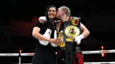 World champion Lauren Price celebrates title with fellow boxer girlfriend & we're SWOONING
