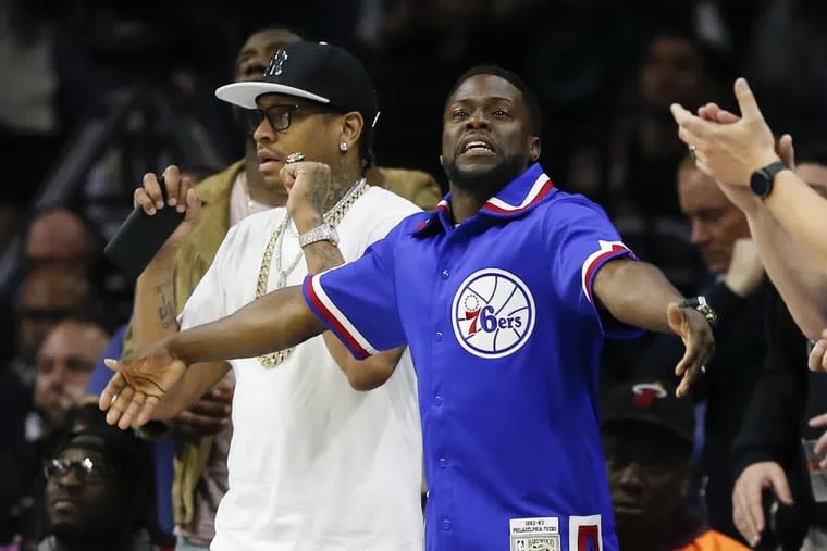 Kevin Hart’s pitch for Paul George to join the Sixers was full of ‘fan energy’