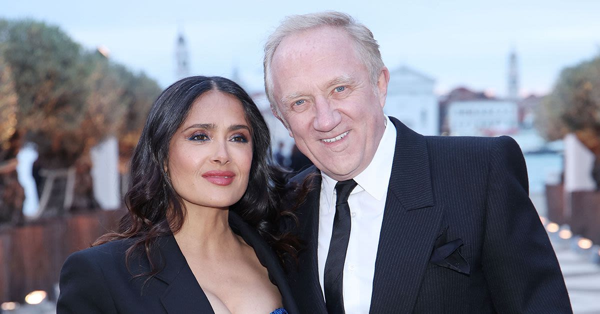 Salma Hayek Shares Throwback Photo of the 2 Wedding Dresses She Wore to Her 2009 Nuptials