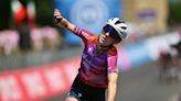 Niamh Fisher Black wins summit finish one Giro d'Italia Women stage three