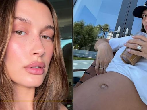 La razón por la que Hailey Bieber decidió mantener su embarazo en secreto durante los primeros seis meses