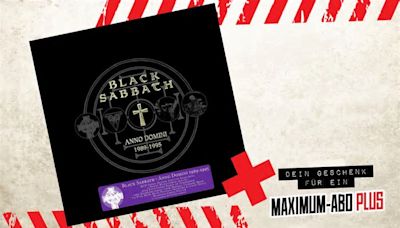 Black Sabbath ANNO DOMINI: 1989-1995 + 24 Ausgaben METAL HAMMER zum Sparpreis