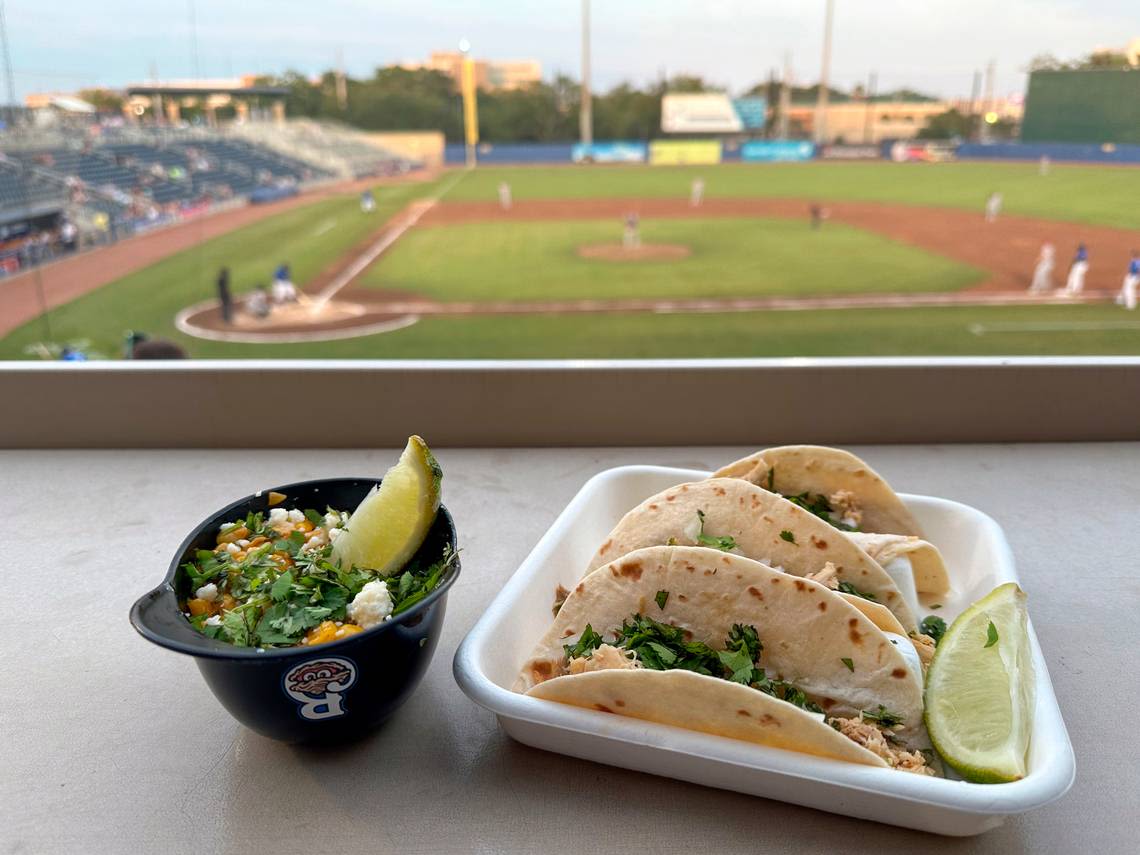 The Biloxi Shuckers have some wild new food items on the menu. We gave them a try