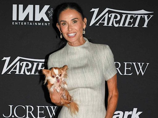 Demi Moore Says Sleeping with Her Dogs Is Part of ‘Eccentric’ Nighttime Routine