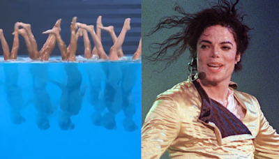 Watch Team USA Synchronized Swimmers Moonwalk Upside Down Under Water During Michael Jackson Routine