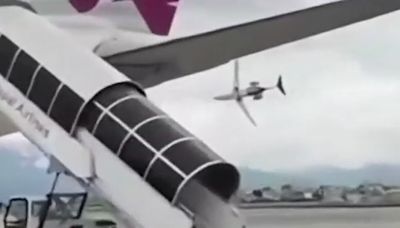 Video Shows Out-Of-Control Nepal Plane Slamming Into Ground, Ball Of Fire