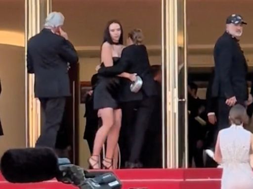 Cannes Film Festival security guard, who clashed with Kelly Rowland, puts fourth celebrity in a bear hug