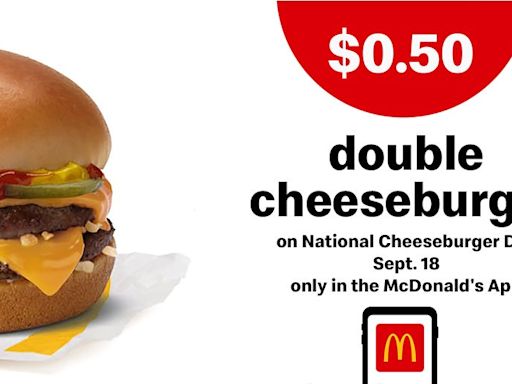 It's National Cheeseburger Day! See deals, freebies from McDonald's, Burger King and more