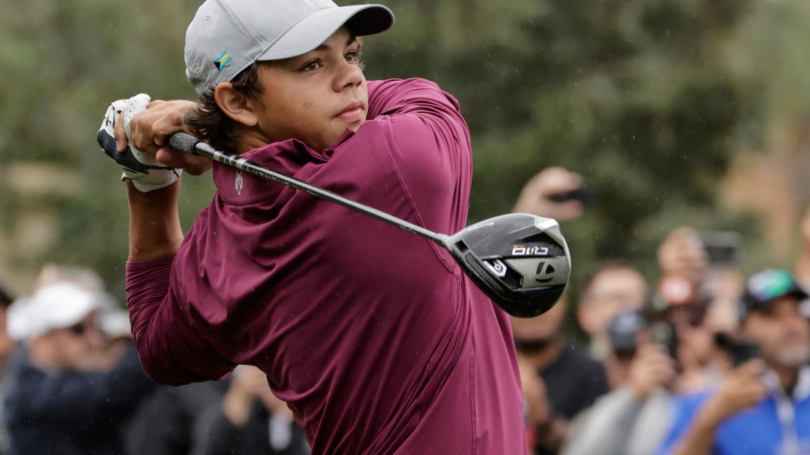 Charlie Woods, son of Tiger, shoots 81 in local qualifier and fails in bid to play in US Open