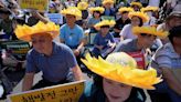 Bebés ponen una demanda a Corea del Sur por el clima en Asia Oriental