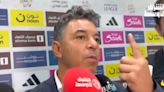 Marcelo Gallardo se molestó cuando lo consultaron por su salida de Al-Ittihad y aceptó una sola pregunta