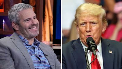 Andy Cohen blasts "big as a house" and "decrepit" Donald Trump: "Who's the crazy person now?"