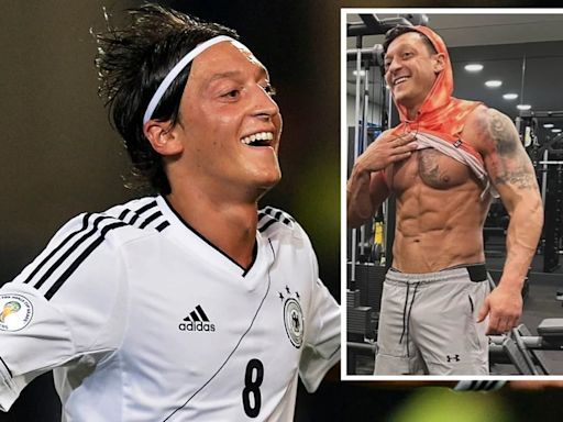 El increíble cambio físico de Özil, exfutbolista del Real Madrid: irreconocible tras ganar mucha masa muscular