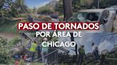 Confirman que 11 tornados impactaron área de Chicago: Uno de ellos causa grandes destrozos en Near West Side