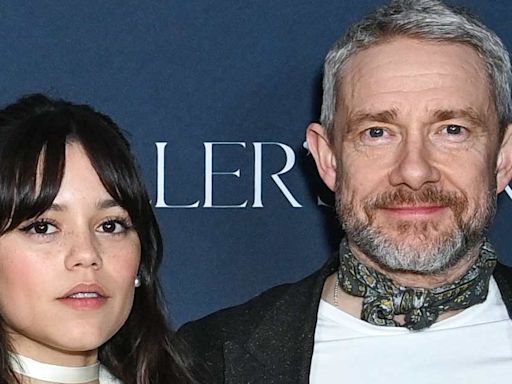 Martin Freeman Claps Back at Backlash Over His Age-Gap Relationship With Jenna Ortega in New Film