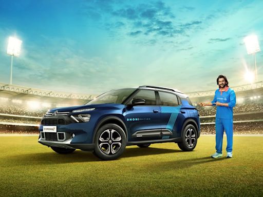 Citroen Celebrates Cricket Icon with Limited Edition C3 Aircross 'Dhoni Edition