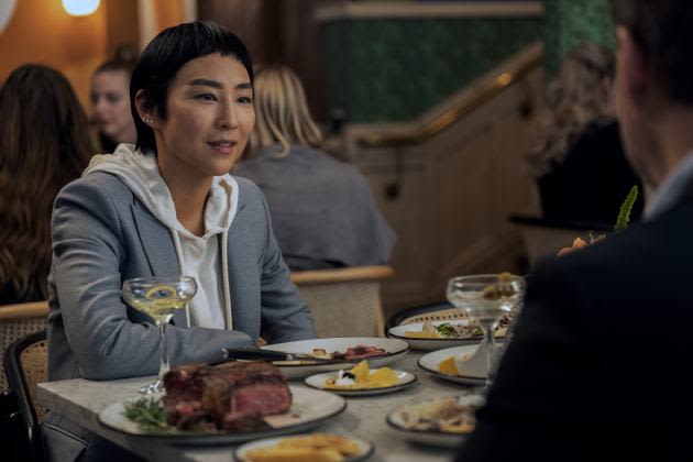 ‘The Morning Show’s’ Greta Lee Dissects Stella’s Strength and Filming Two Versions of That Disturbing Restaurant Scene...