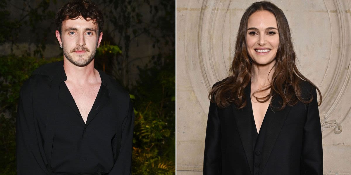 Natalie Portman and Paul Mescal Were Just Spotted Getting Flirty