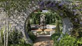 Wisteria and a moongate! Tour the Bridgerton Garden at RHS Chelsea