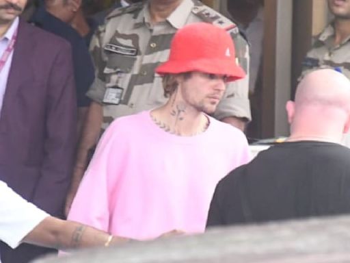 Anant Ambani-Radhika Merchant Wedding: Justin Bieber arrives in Mumbai ahead of their sangeet; PICS