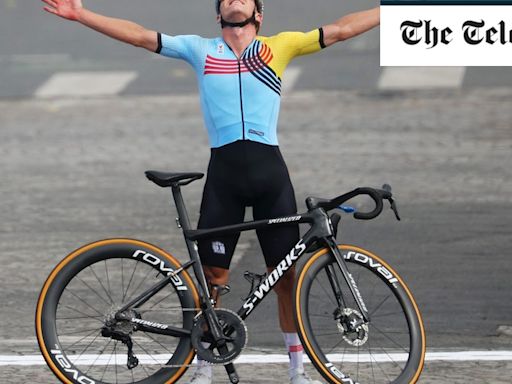 Remco Evenepoel completes Olympic double as Belgian crushes rivals in men's road race