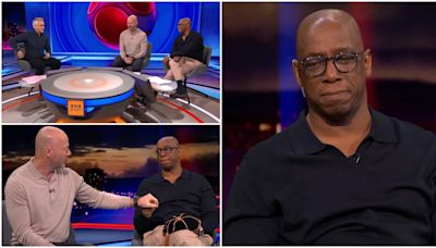 Ian Wright reduced to tears after being given special gift by Gary Lineker on final MOTD outing