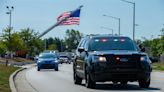 'Miss you already:' Public safety community escorts cherished paramedic to Lafayette