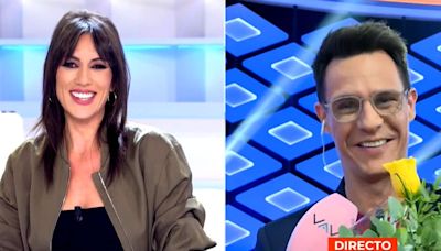 La conexión en directo de Patricia Pardo y Christian Gálvez con declaración de amor mutua y a punto de las lágrimas