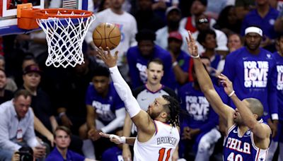 NBA playoffs: Knicks advance past Sixers as Jalen Brunson does something not seen since Michael Jordan