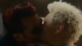 David Tennant says ‘it was quite fun’ kissing Good Omens co-star Michael Sheen