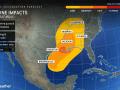 Francine bearing down on Louisiana, to strike as strengthening hurricane