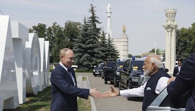 Putin hosts India's prime minister to deepen ties, but Ukraine looms over their relationship