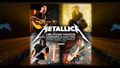 Metallica Announce The Helping Hands Concert & Auction 2024