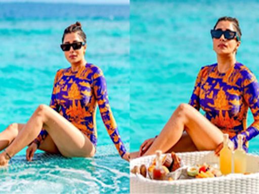 'Vibe Check': Tina Datta enjoys her fancy Maldives vacation